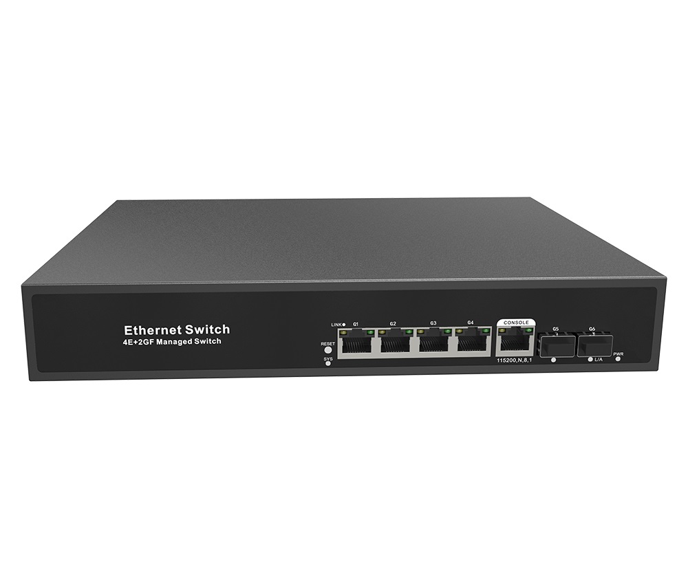 6-port Full Gigabit Managed Ethernet Switch