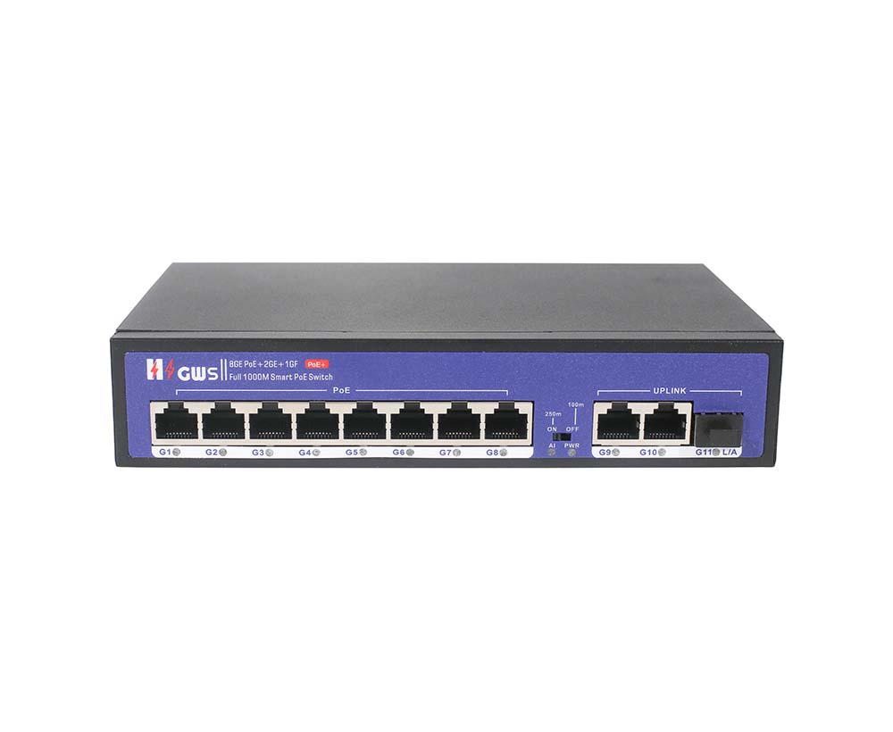 11-port Full Gigabit PoE Switch