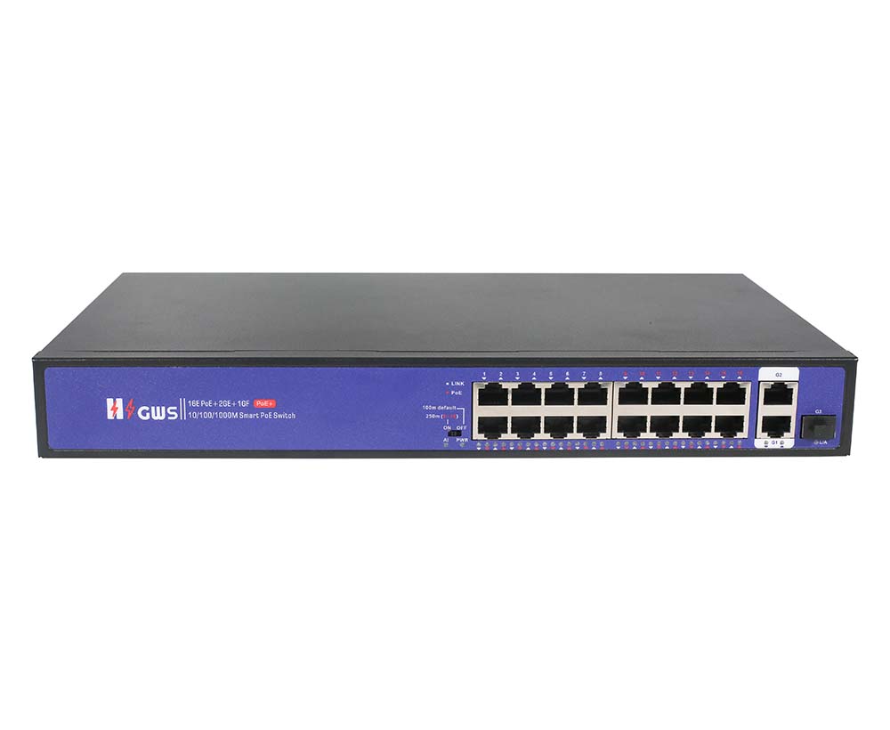 19-port Gigabit Uplink PoE Switch