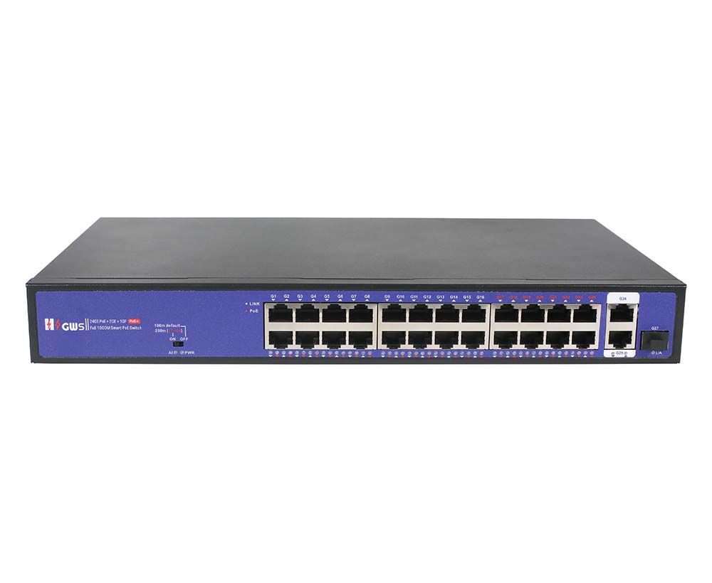 27-port Full Gigabit PoE Switch