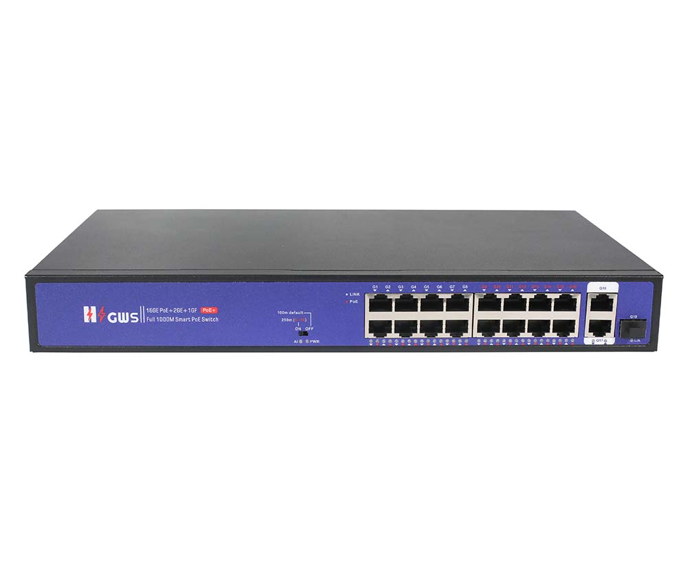 19-port Full Gigabit PoE Switch