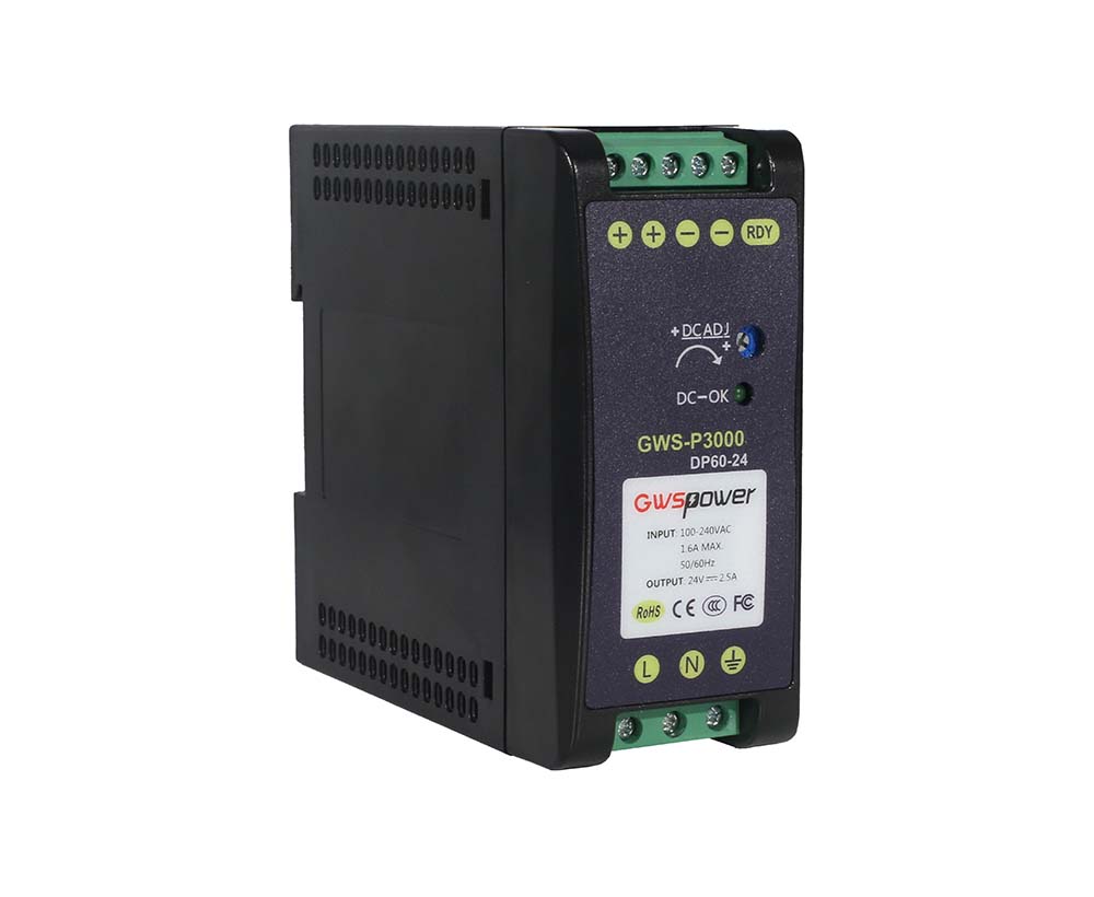 60W/24V Industrial DIN rail power supply