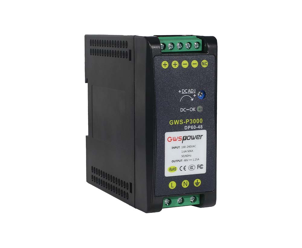 60W/48V Industrial DIN rail power supply