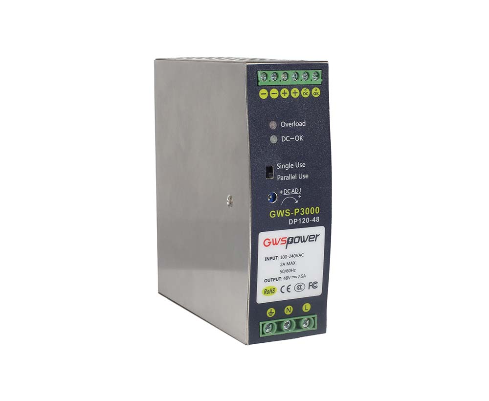 120W/48V Industrial DIN rail power supply