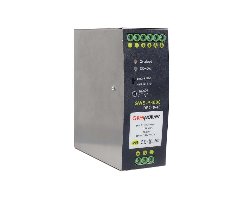 240W/48V Industrial DIN rail power supply