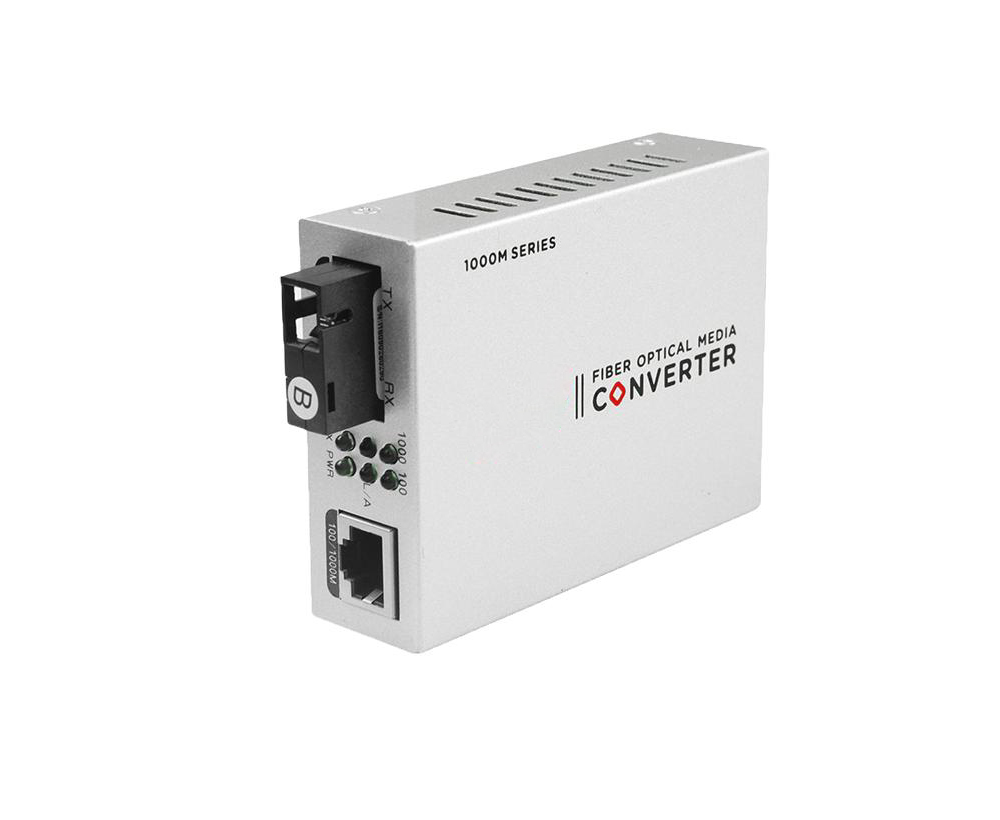 2-port Gigabit Single-mode Dual Fiber Media Converter