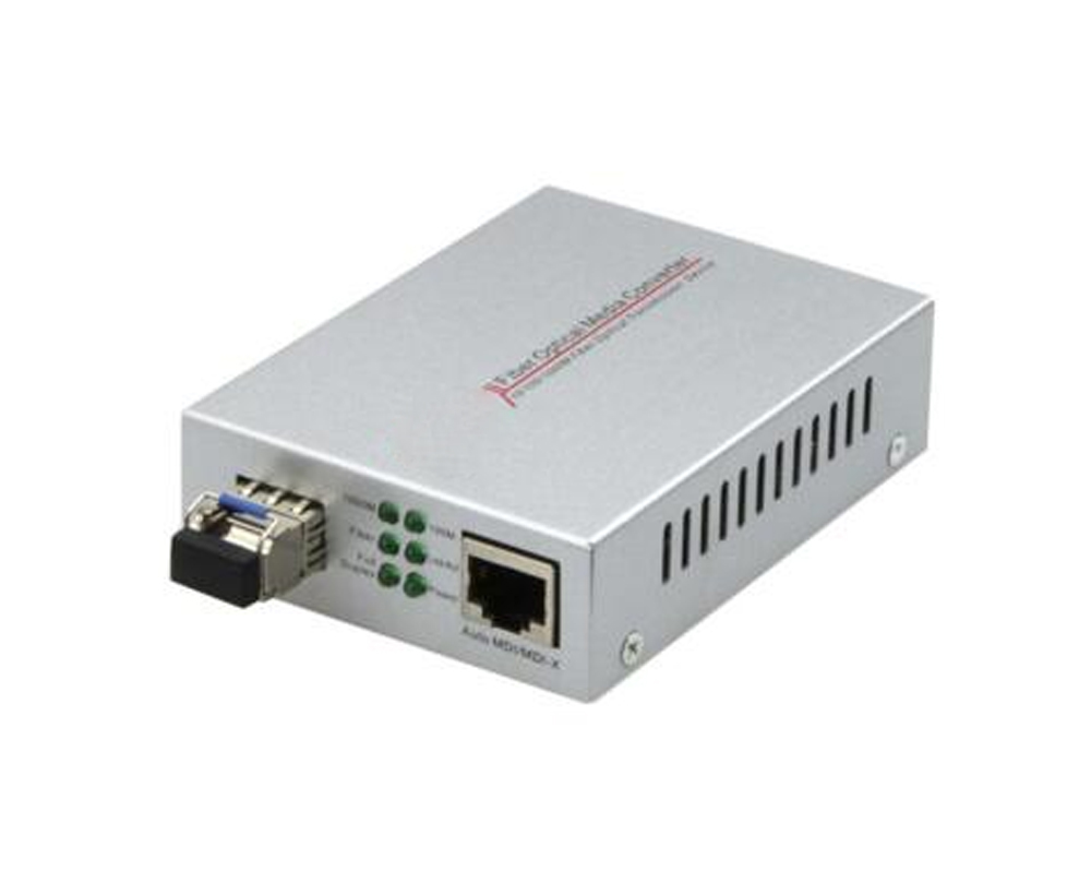 2-port Gigabit Single-mode Dual Fiber Media Converter