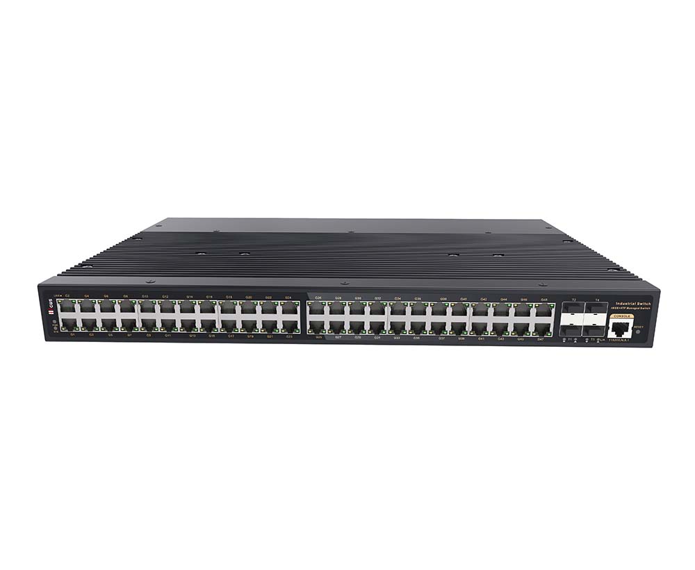 52-port 10G Uplink Managed Industrial Ethernet Switch