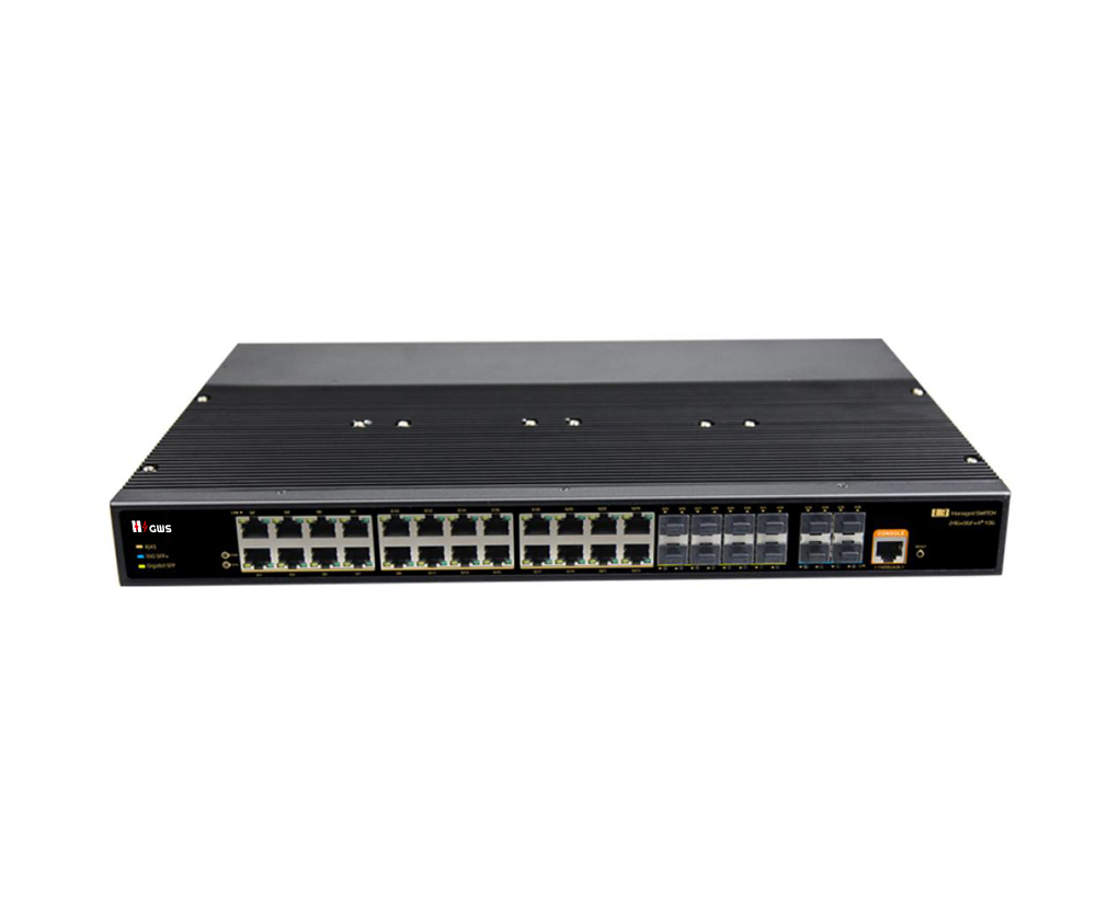 36-port 10G Uplink Managed Industrial Ethernet Switch